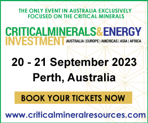 Critical Minerals Energy & Investment, Perth